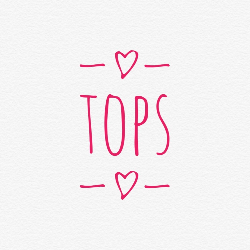 Tops listed below